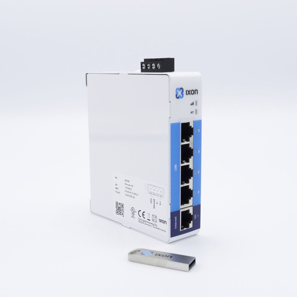IX2400 Router3 conexión Ethernet