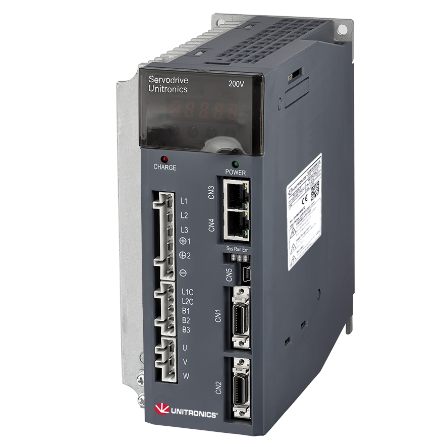UMD-0004B-B5 Servo Drive monofásico 230VAC 0.4KW CANopen