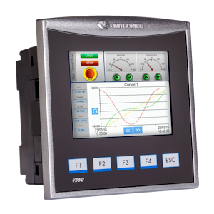 V350-35-TR34 PLC VISION 3.5" TOUCH COLOR I/O