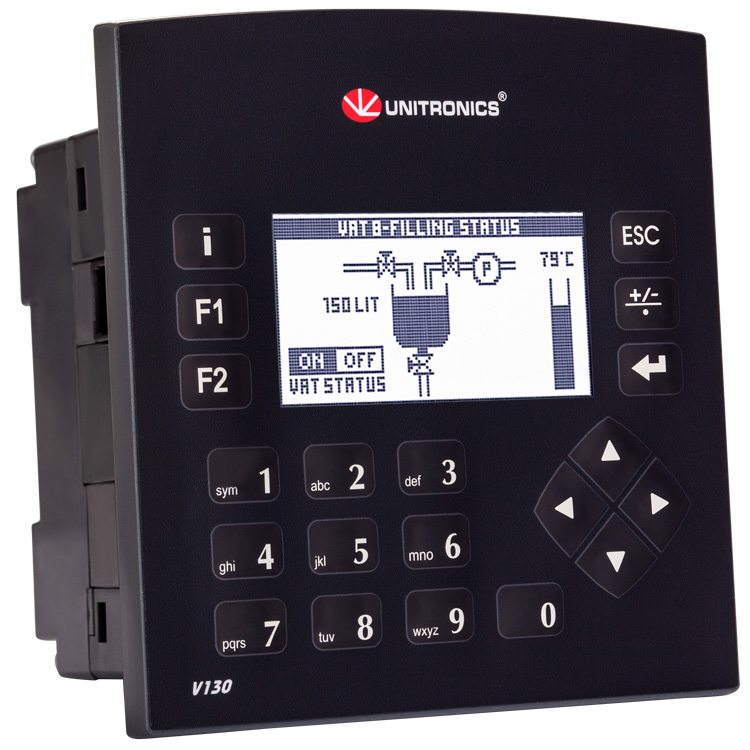 V130-J-RA22 VISION OPLC b/n 12In 8 Out