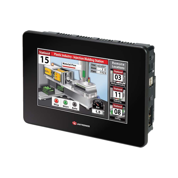 USP-070-B10 UniStream Pantalla HMI 7" Color Touch